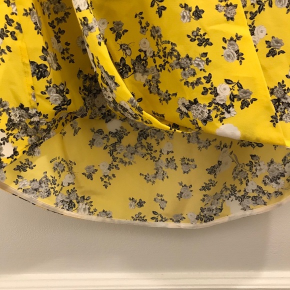 Rag & Bone Victor Silk Floral Top yellow XXS - Picture 7 of 11